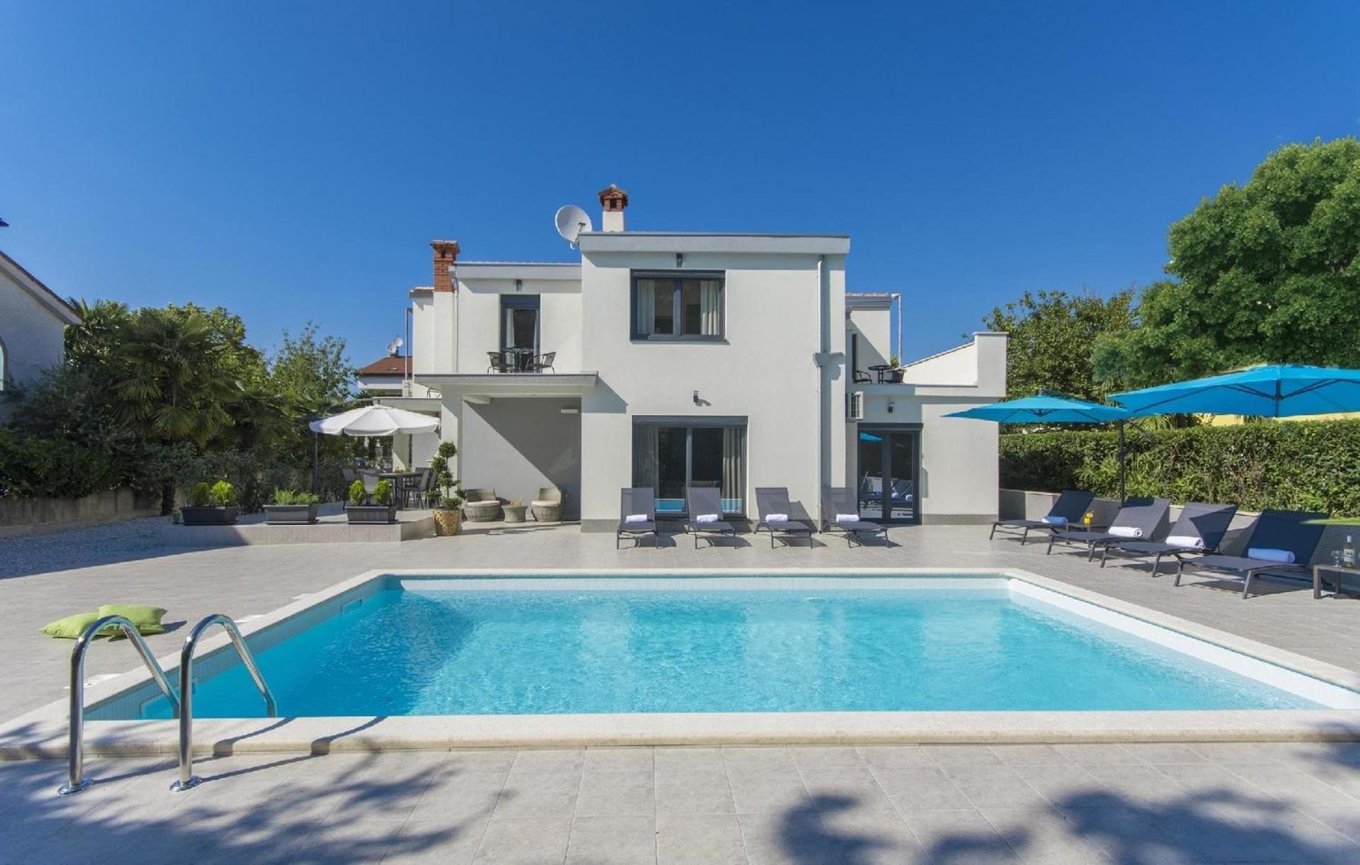 Ferienhaus Mit Privatpool Fuer 9 Personen Ca 248 Qm In Porec, Istrien Istrische Riviera ภายนอก รูปภาพ